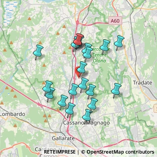 Mappa Via G. Matteotti, 21048 Solbiate Arno VA, Italia (3.372)