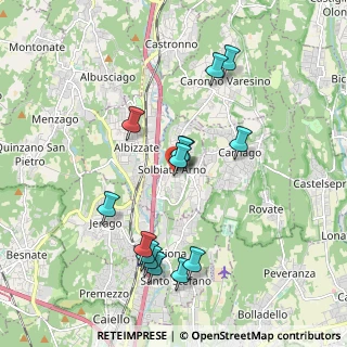 Mappa Via G. Matteotti, 21048 Solbiate Arno VA, Italia (1.88429)