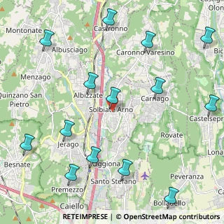 Mappa Via G. Matteotti, 21048 Solbiate Arno VA, Italia (2.755)