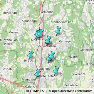 Mappa Via G. Matteotti, 21048 Solbiate Arno VA, Italia (1.43167)