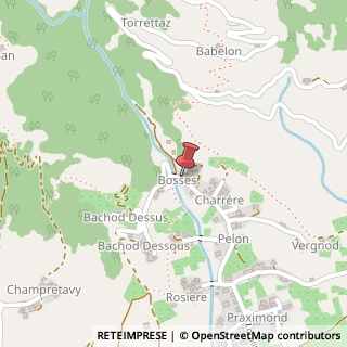 Mappa Bosses 14/a, Località, 11010 Saint-Pierre, Aosta (Valle d'Aosta)