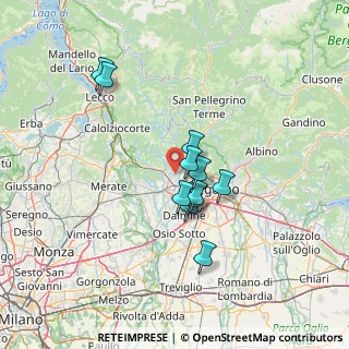 Mappa Piazza Giovanni Paolo II, 24030 Brembate di Sopra BG, Italia (10.76909)