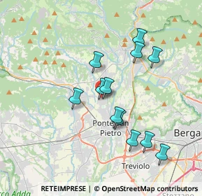 Mappa Piazza Giovanni Paolo II, 24030 Brembate di Sopra BG, Italia (3.275)