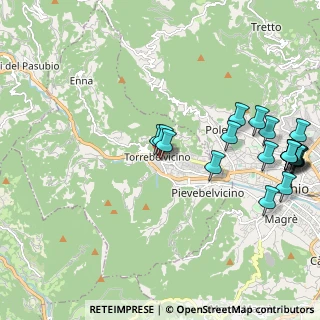 Mappa Via 25 Luglio, 36036 Torrebelvicino VI, Italia (2.5675)