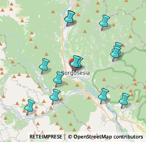 Mappa Via Nicolao Sottile, 13011 Borgosesia VC, Italia (3.97308)
