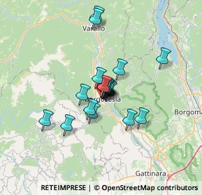 Mappa Via Nicolao Sottile, 13011 Borgosesia VC, Italia (4.2315)