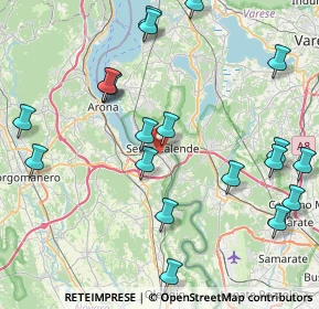 Mappa Via Prati, 28053 Castelletto sopra Ticino NO, Italia (9.7205)