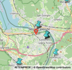 Mappa Via Prati, 28053 Castelletto sopra Ticino NO, Italia (1.97545)