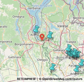 Mappa Via Prati, 28053 Castelletto sopra Ticino NO, Italia (23.23)