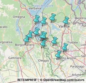 Mappa Via Prati, 28053 Castelletto sopra Ticino NO, Italia (10.45462)