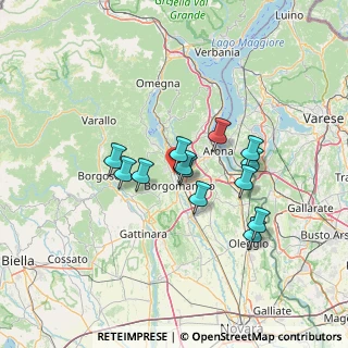 Mappa Via della Repubblica 1 C, 28021 Borgomanero NO, Italia (10.74385)