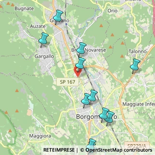 Mappa Via della Repubblica 1 C, 28021 Borgomanero NO, Italia (2.56273)