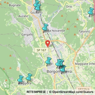 Mappa Via della Repubblica 1 C, 28021 Borgomanero NO, Italia (2.87364)