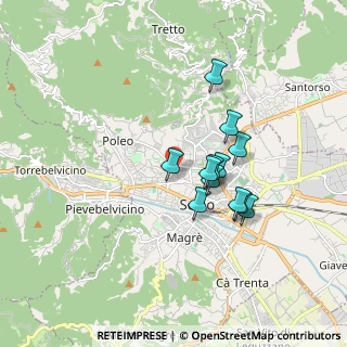 Mappa Via Frà Galdino, 36015 Schio VI, Italia (1.36917)
