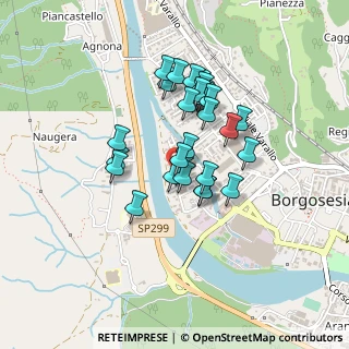 Mappa Via Isola di Sopra, 13011 Borgosesia VC, Italia (0.33793)