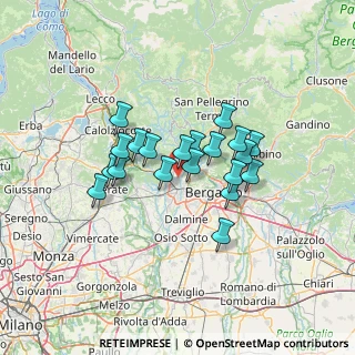 Mappa 24030 Brembate di sopra BG, Italia (10.111)