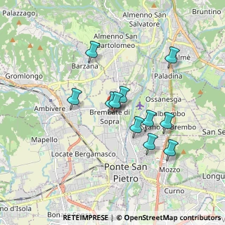 Mappa 24030 Brembate di sopra BG, Italia (1.50545)