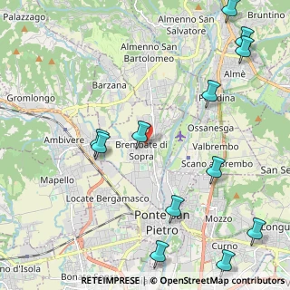 Mappa 24030 Brembate di sopra BG, Italia (2.86417)