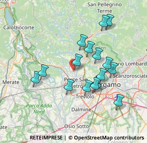 Mappa 24030 Brembate di sopra BG, Italia (6.67688)