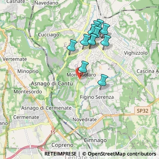 Mappa Piazza Spallino, 22060 Carimate CO, Italia (1.8025)