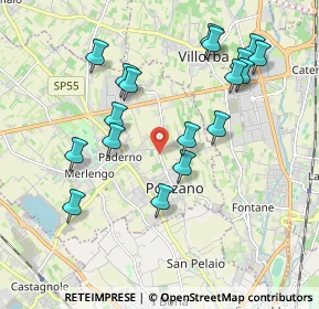 Mappa Via Santandra', 31050 Ponzano Veneto TV, Italia (1.98389)