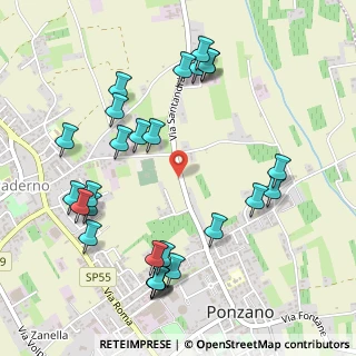 Mappa Via Santandra', 31050 Ponzano Veneto TV, Italia (0.58519)