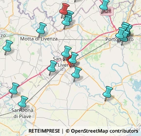 Mappa Via G. Di Vittorio, 30029 San Stino di Livenza VE, Italia (10.3385)