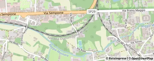 Mappa Castelletto sopra Ticino