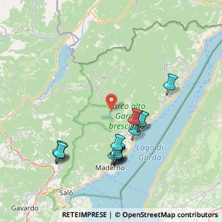 Mappa Lago di, 25084 Valvestino BS, Italia (8.13)
