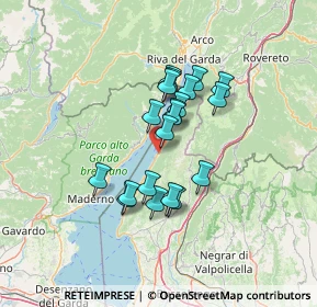 Mappa Via Lungolago, 37010 Brenzone sul Garda VR, Italia (10.137)