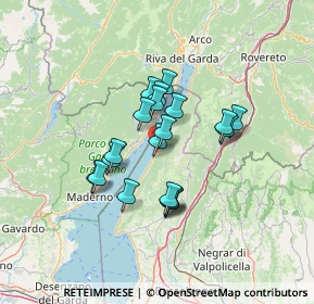 Mappa Via Lungolago, 37010 Brenzone sul Garda VR, Italia (10.0925)
