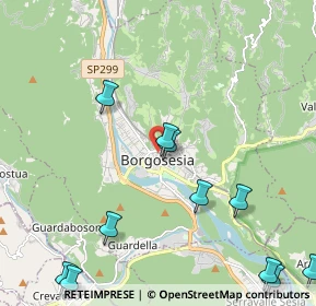 Mappa 13011 Borgosesia VC, Italia (2.81636)