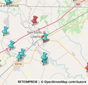 Mappa Via Sandro Pertini, 30029 San Stino di Livenza VE, Italia (6.72875)