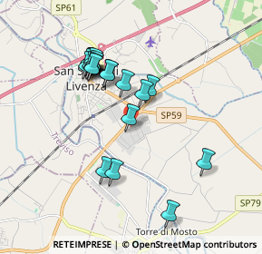 Mappa Via Sandro Pertini, 30029 San Stino di Livenza VE, Italia (1.705)