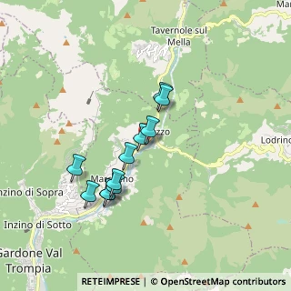 Mappa Via Giuseppe Garibaldi, 25060 Marcheno BS, Italia (1.50818)