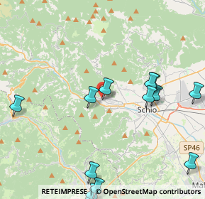 Mappa Via Antonio Fogazzaro, 36036 Torrebelvicino VI, Italia (5.22846)