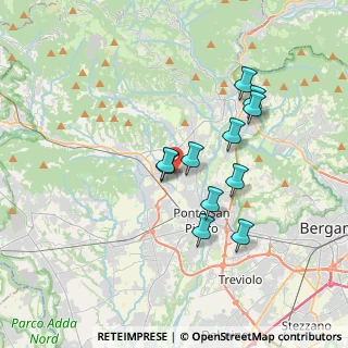 Mappa Via Borgogna, 24030 Brembate di Sopra BG, Italia (3.02273)