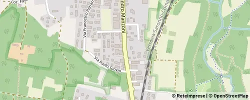Mappa Cadorago
