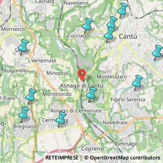 Mappa Via Indipendenza, 22063 Cantù CO, Italia (2.97091)