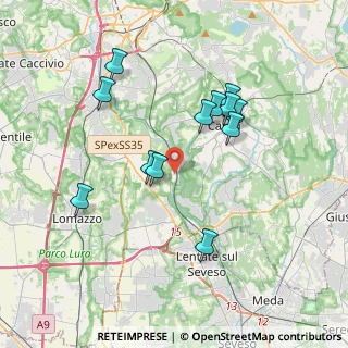Mappa Via Indipendenza, 22063 Cantù CO, Italia (3.465)