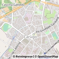 Hartă Carugo