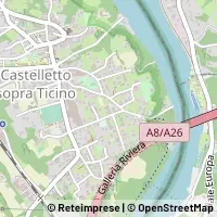 Karte Castelletto sopra Ticino