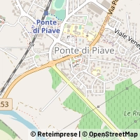 지도 Ponte di Piave