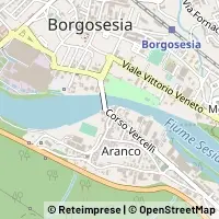 Mapa Borgosesia