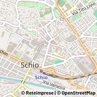Mapa Schio