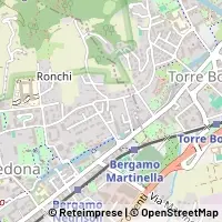 地图 Bergamo