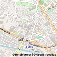 Mapa Schio