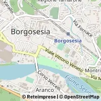 Map Borgosesia
