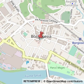 Mappa Piazza Martiri, 12, 13011 Borgosesia, Vercelli (Piemonte)