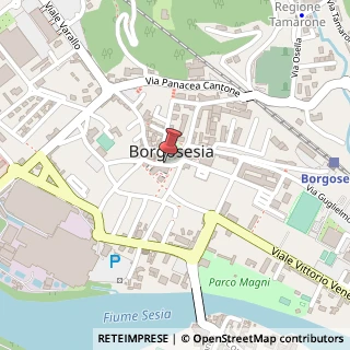 Mappa Piazza Martiri, 10, 13011 Borgosesia, Vercelli (Piemonte)